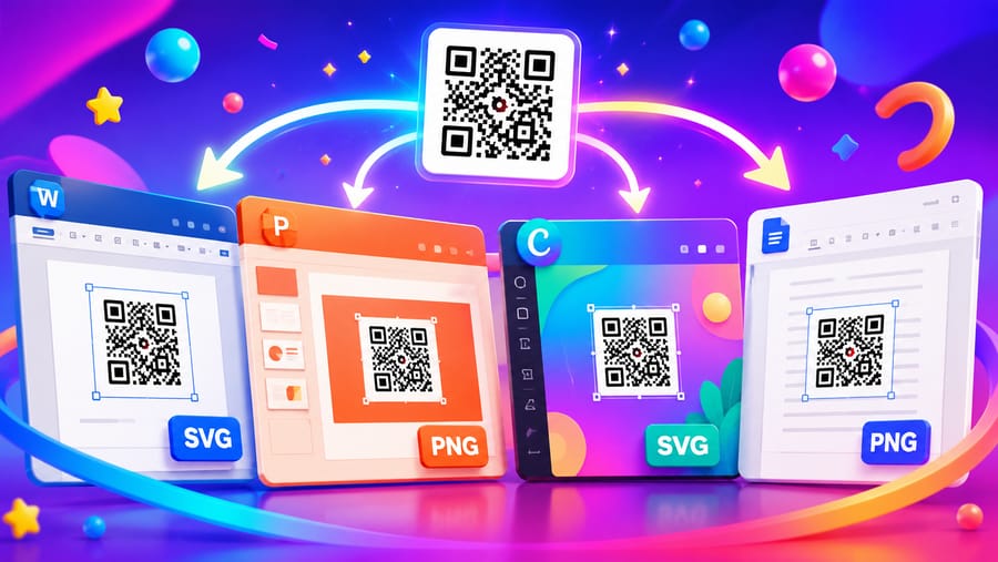 Insérer un QR code dans Word, PowerPoint, Canva et Google Docs