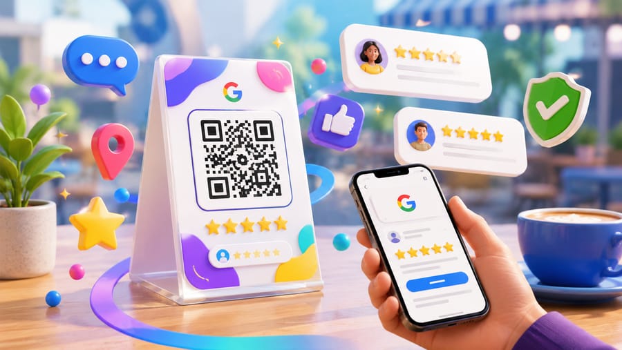 QR codes d’avis Google : plus d’avis sans enfreindre les règles