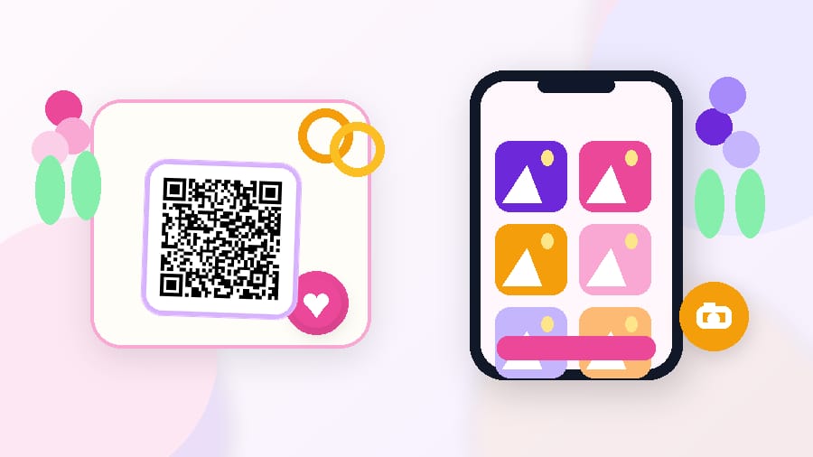 QR-Codes für die Hochzeit: ein Code, einmal gedruckt, ein Jahr nützlich