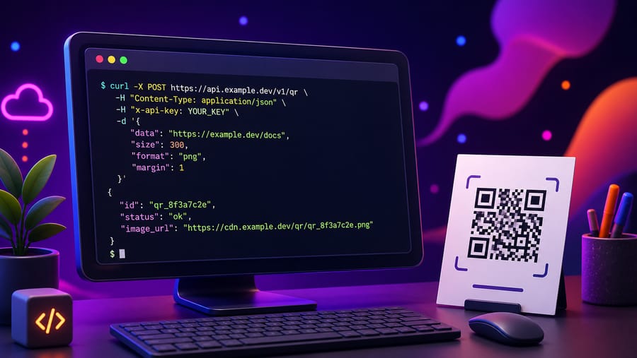 Eine QR-Code-API: was sich zu automatisieren lohnt — und was nicht