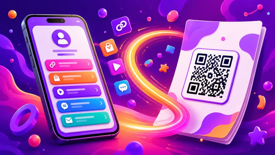 QR Code or Link in Bio? They Solve Opposite Halves of the Same Problem