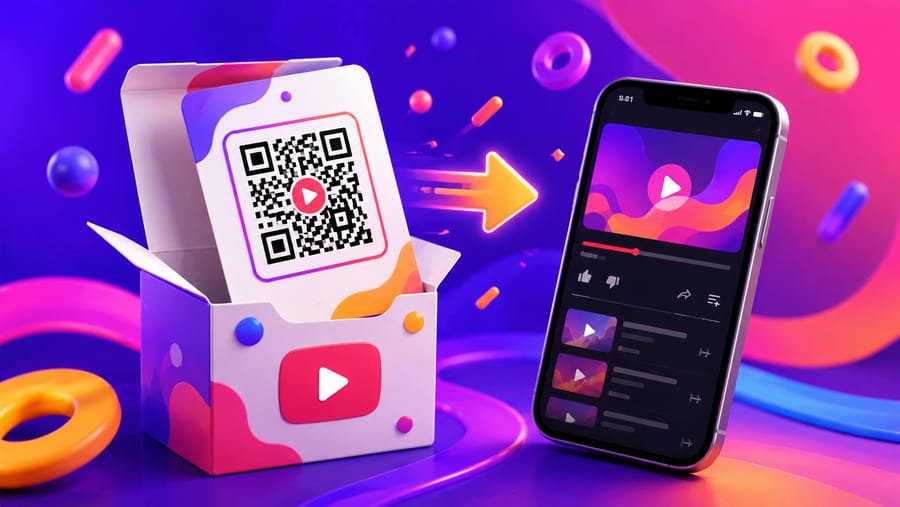 QR Code for a YouTube Video: Where It Works, and Where It Is Wasted
