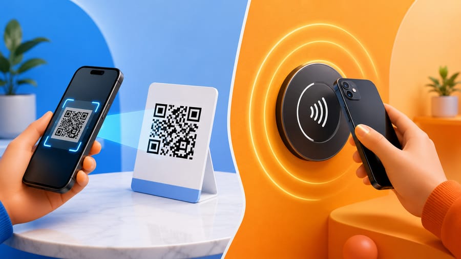 QR Code or NFC Tag? An Honest Comparison