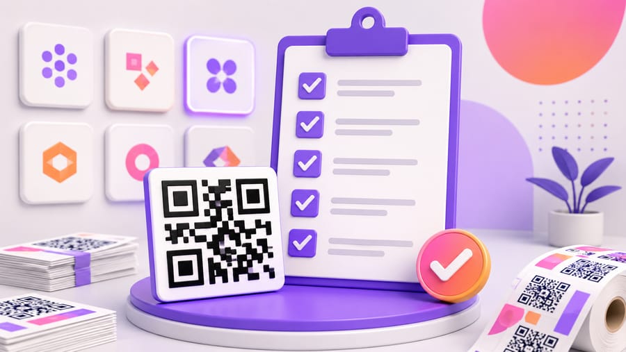 Come scegliere un generatore di QR code: la checklist prima di stampare