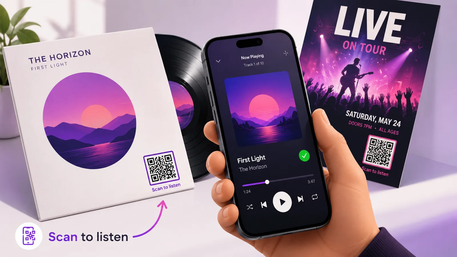 Comment créer un QR code pour Spotify